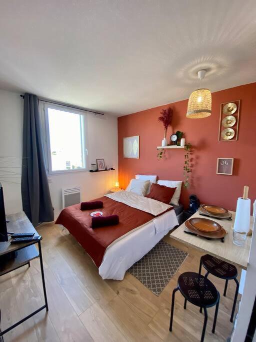 Splendide Studio Moderne - Proche Centre - Laverie นีมส์ ภายนอก รูปภาพ